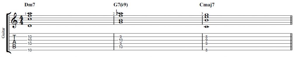 MG Guitar Music - Accordi Jazz II-V-I (1)