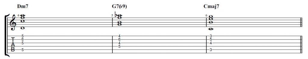 MG Guitar Music - Accordi Jazz II-V-I (2)